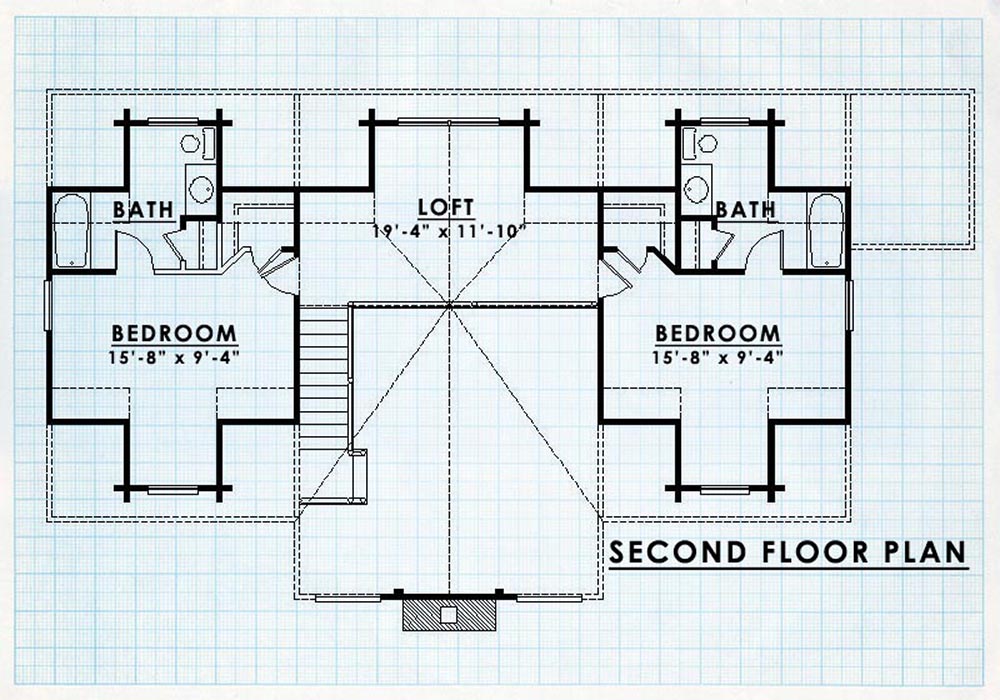 Baton Rouge Second Floor floor plan
