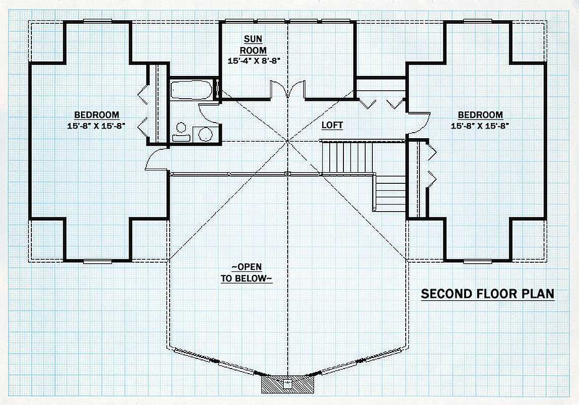 Brentwood Second Floor floor plan