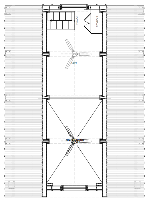 Vista 1 Loft floor plan
