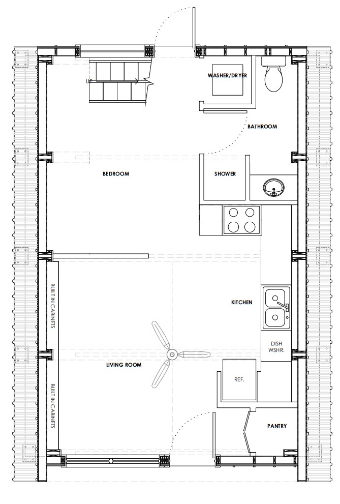 Vista 1 Main Floor floor plan