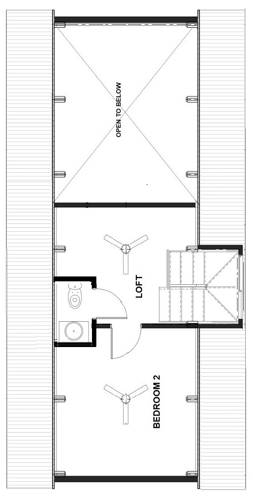 Vista 3 Second Floor floor plan