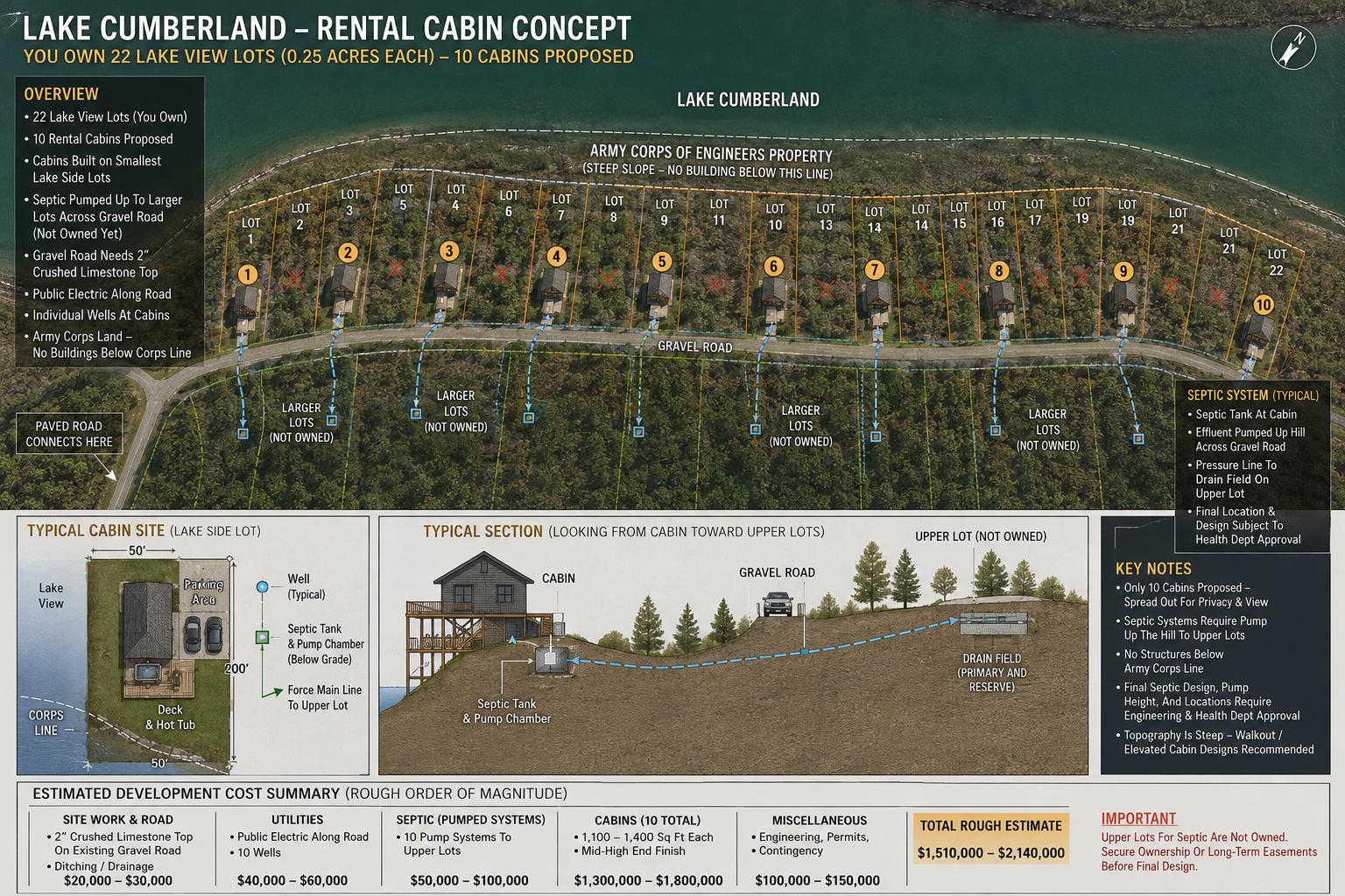 Rental Cabin Concept — Overview
